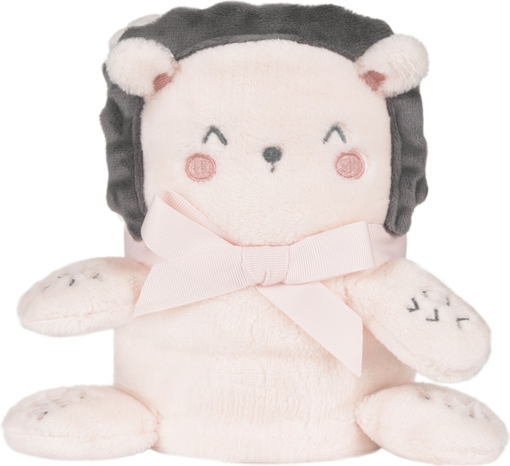 Бебешко одеяло 2 в 1 Таралежче - Kikka Boo Бебешко одеяло 2 в 1 Таралежче - Kikka Boo - 75 x 100 cm - продукт