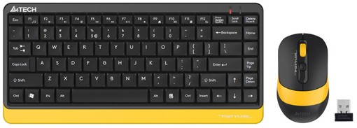 Безжична клавиатура с мишка A4Tech FG1110 Безжична клавиатура с мишка A4Tech FG1110 - От серията Fstyler -