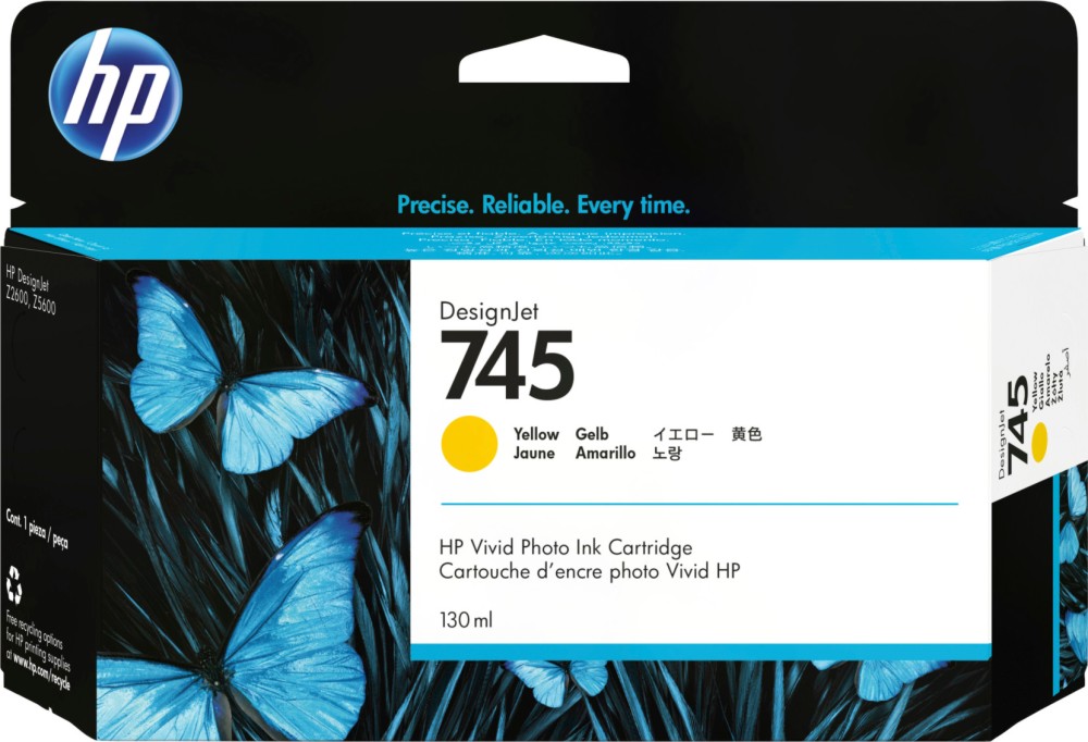      HP 745 Yellow - 130 ml - 