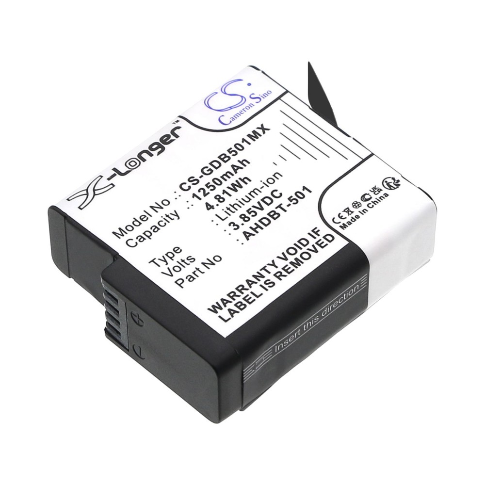   Cameron Sino AHDBT-501 -    GoPro  Hero 5, 6, 7  8 - 
