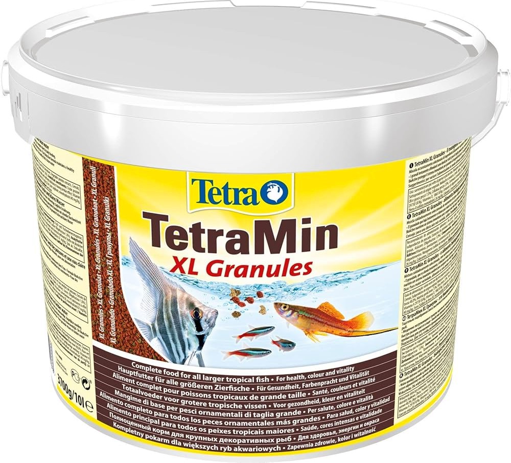 Храна за тропически рибки Tetra Min XL Granules Храна за тропически рибки Tetra Min XL Granules - 3.7 kg - храна