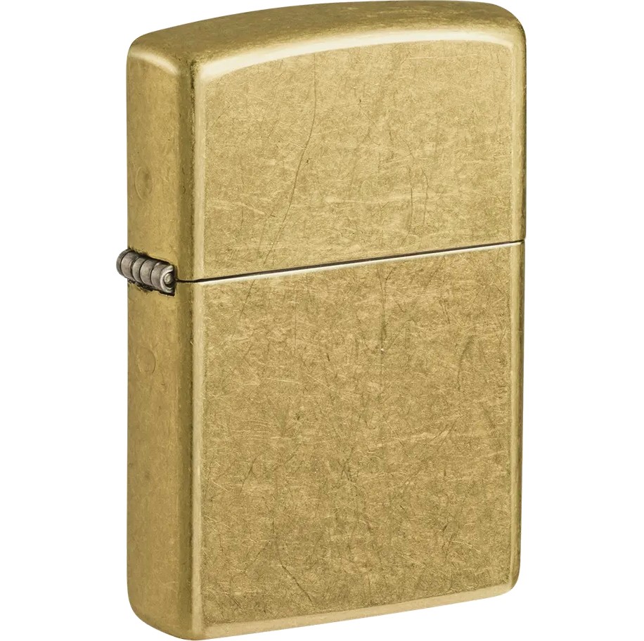 Ветроустойчива запалка Zippo Street Brass Ветроустойчива запалка Zippo Street Brass -