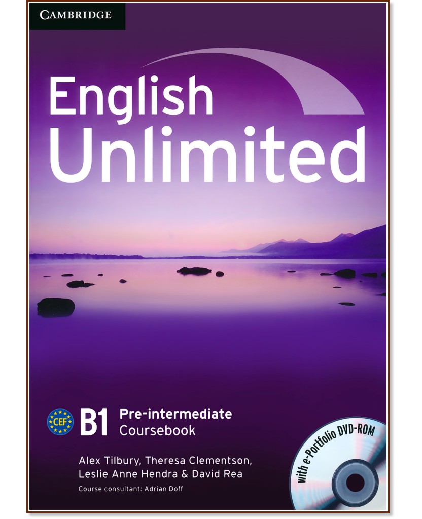 English Unlimited - Pre-intermediate (B1):     + DVD-ROM - Alex Tilbury, Theresa Clementson, Leslie Anne Hendra, David Rea - 