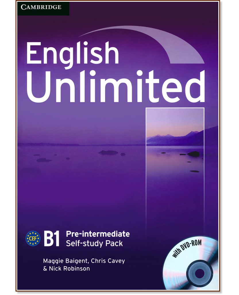 English Unlimited - Pre-intermediate (B1):      + DVD-ROM - Maggie Baigent, Chris Cavey, Nick Robinson -  