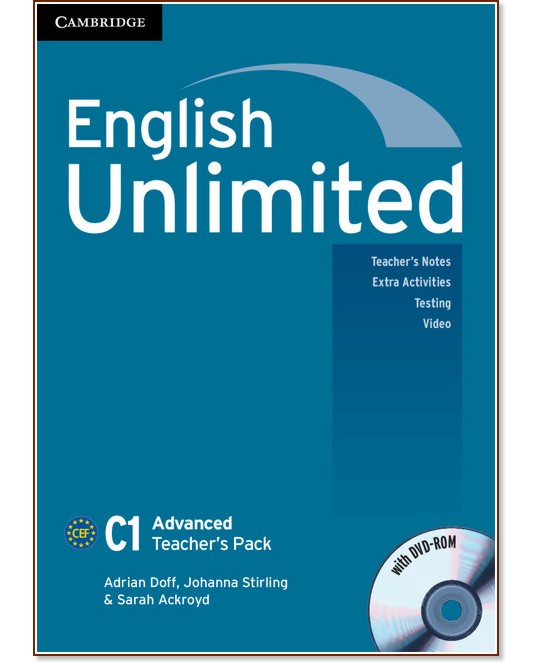 English Unlimited -  Advanced (C1):       + DVD-ROM - Adrian Doff, Johanna Stirling, Sarah Ackroyd -   