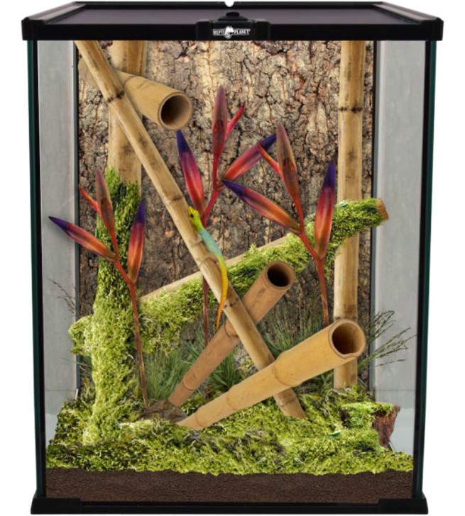 �������� REPTI PLANET Mini Glass Reptite Habitat - 20 / 20 / 30 cm - �������