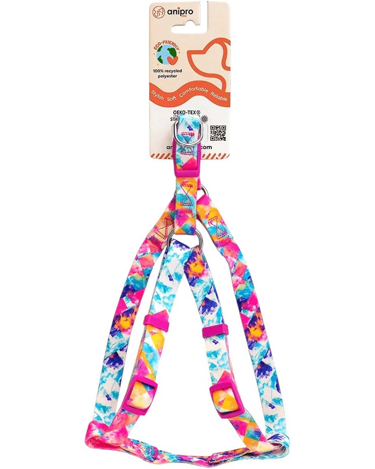 Нагръдник за кучета anipro Bold and Beautiful Нагръдник за кучета anipro Bold and Beautiful - S ÷ L, от серията Soft Touch - продукт