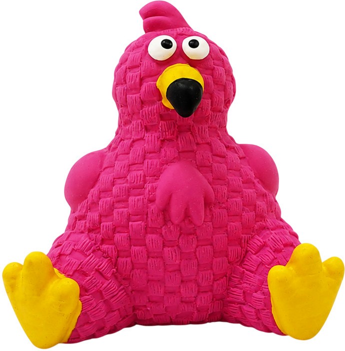Латексова играчка за кучета Nobby Chicken Латексова играчка за кучета Nobby Chicken - Със звукови ефекти - играчка
