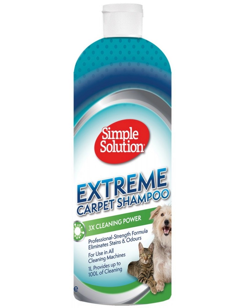    Simple Solution Extreme Carpet Shampoo - 1 l -  