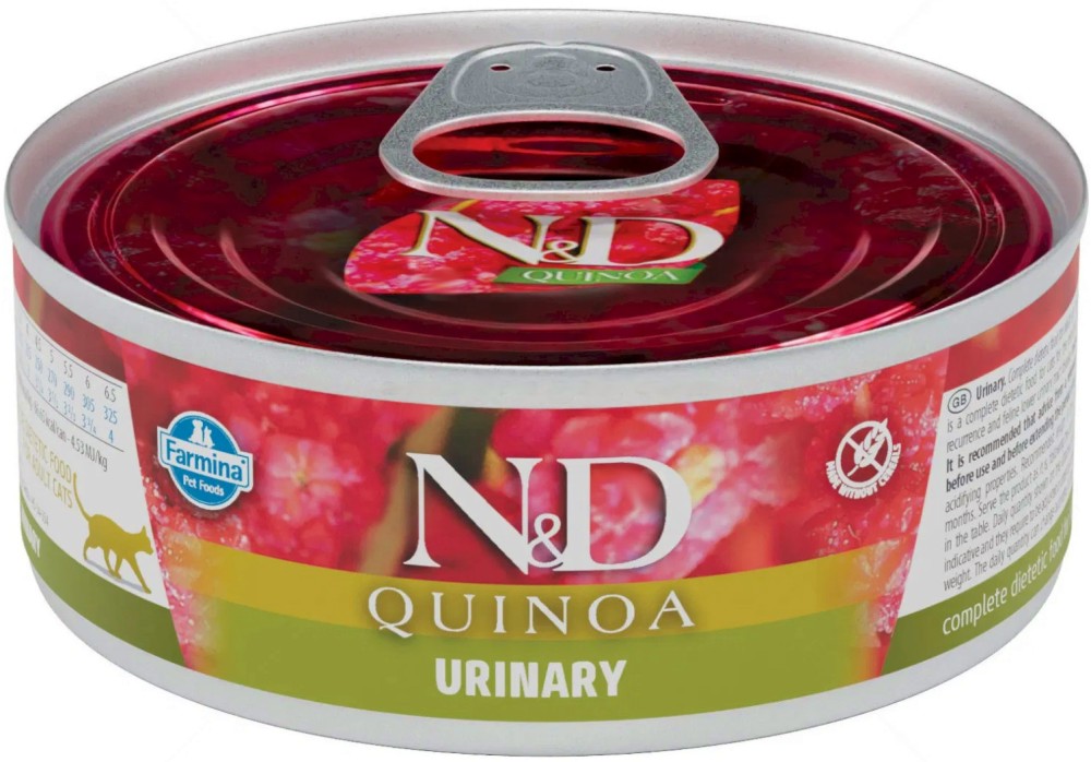         N&D Urinary - 80 g,  , ,    ,   Quinoa,    - 