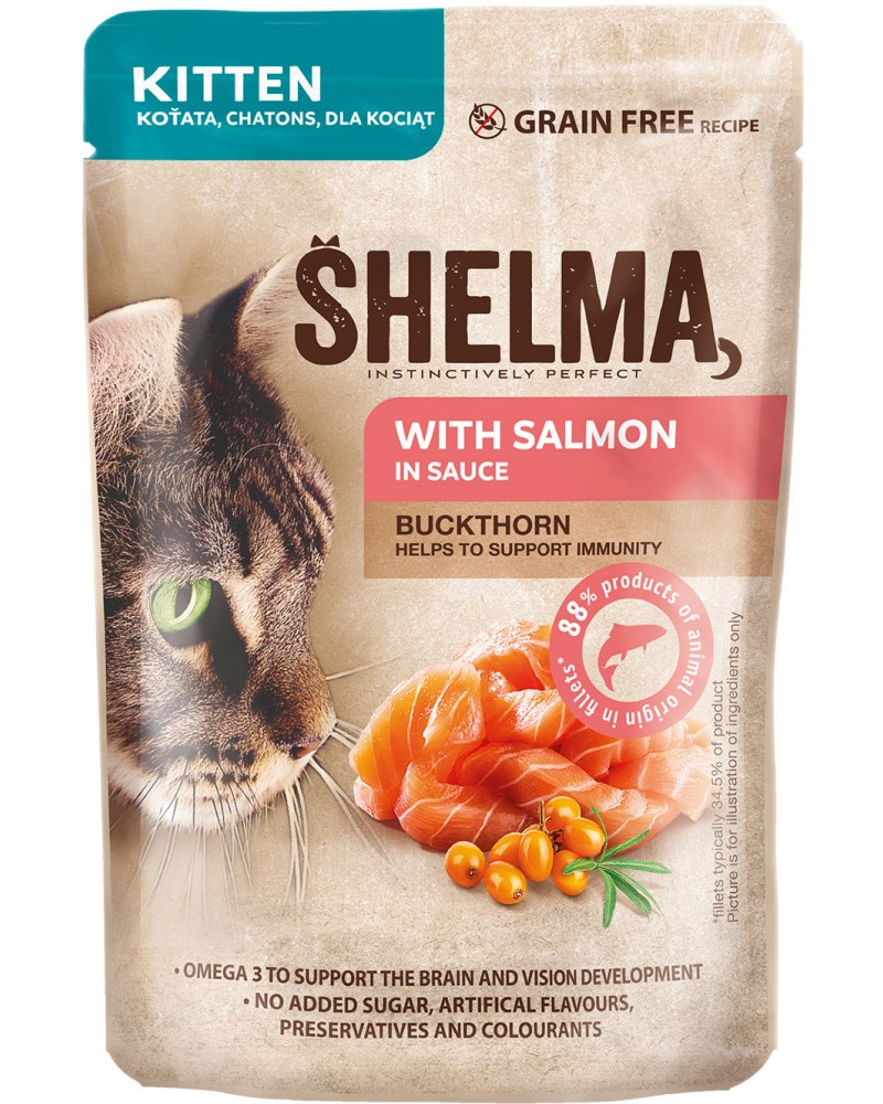    SHELMA Kitten - 85 g,      ,  4  12  - 