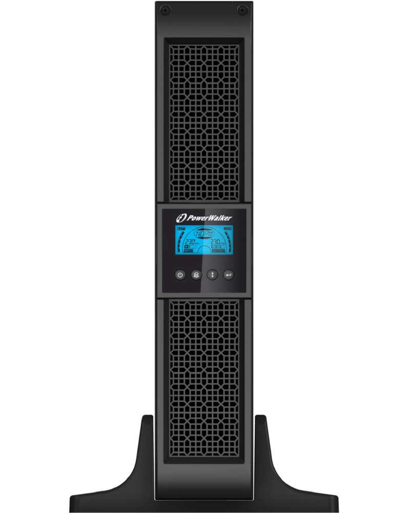 ������������� �������������� ���������� PowerWalker VI 1500RT HID - 1500 VA, 1350 W, 8 x IEC C13, 12 V / 9 Ah, USB, RS232, Line-interactive - 
