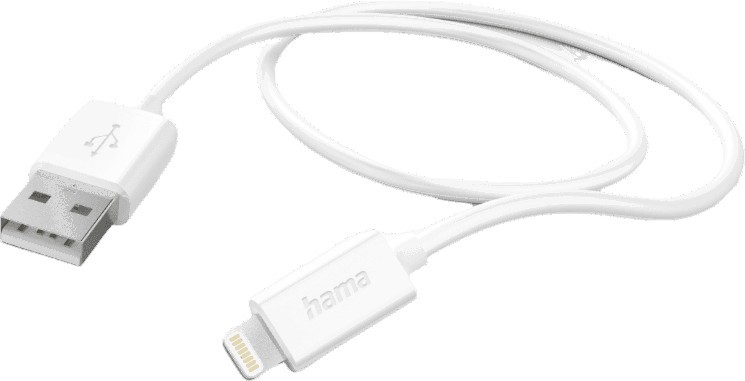  USB Type-A male  Lightning Hama - 1 m - 