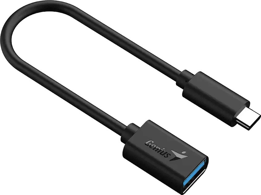 ������� USB-C male ��� USB-A female Genius - 0.21 m - 
