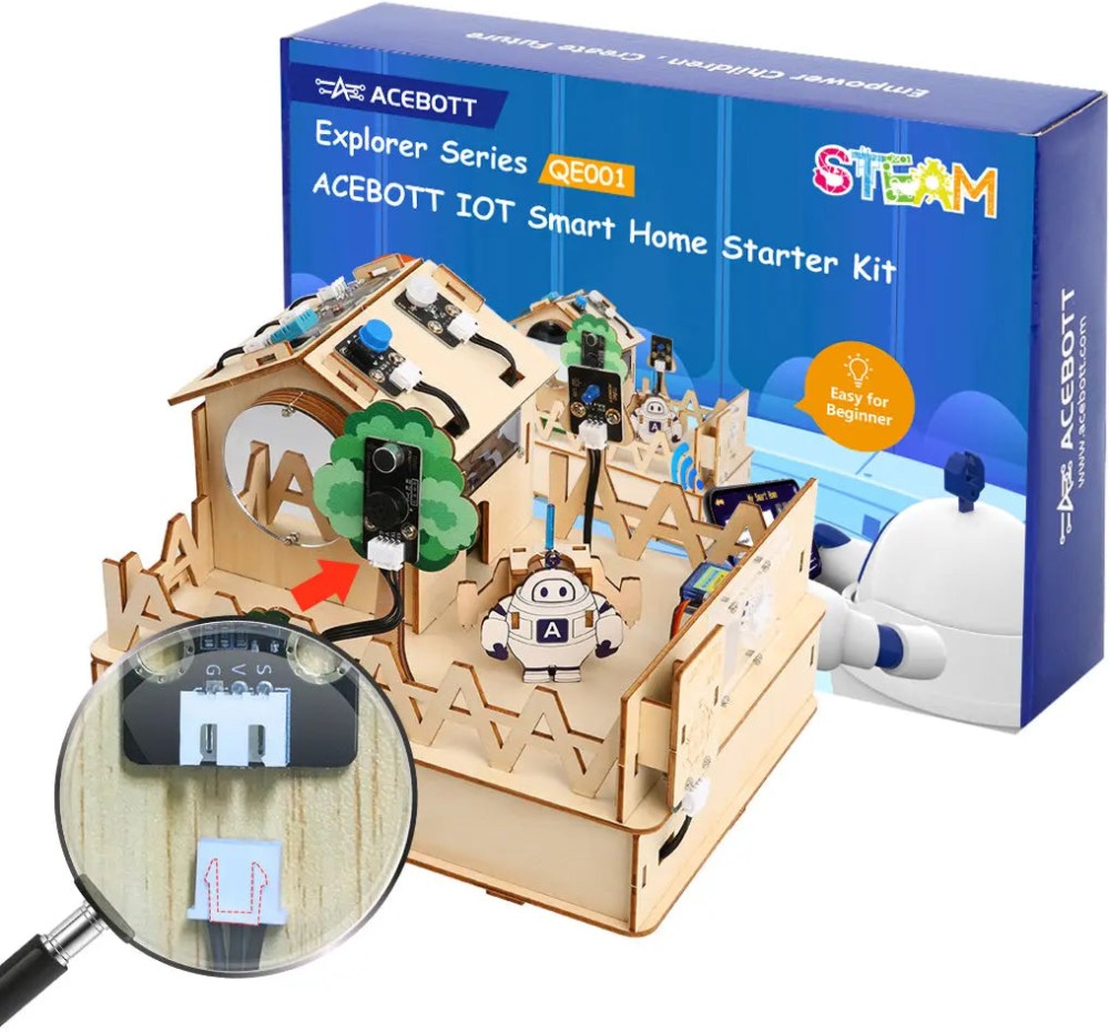 ������� �������� �� ���� ��� ACEBOTT - � ESP32 ���������, �� ������� Explorer - ������������� ��������