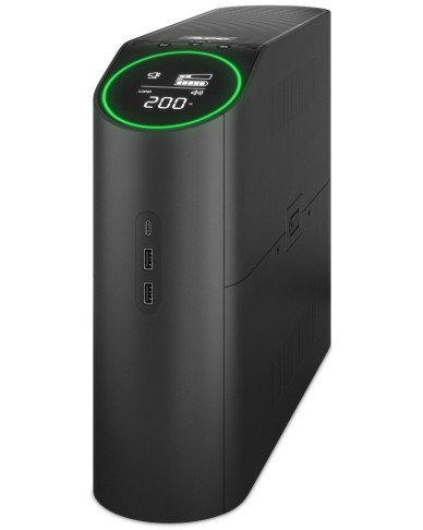 Непрекъсваемо токозахранващо устройство APC Back-UPS Pro Непрекъсваемо токозахранващо устройство APC Back-UPS Pro - 2200 VA, 1320 W, 4 x шуко, 2 x IEC 320 C13 изхода, USB-A, USB-C, Line Interactive -