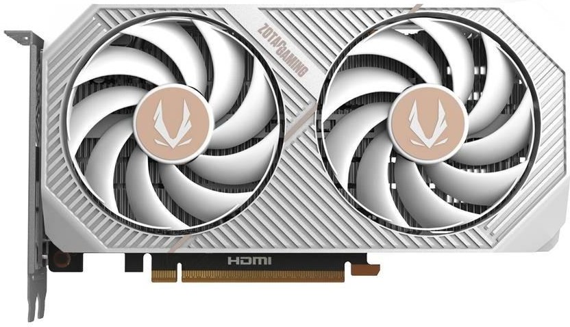 Видео карта ZOTAC Gaming RTX 5060 Twin Edge White Видео карта ZOTAC Gaming RTX 5060 Twin Edge White - 8 GB, GDDR7, 128 bit, Dual Fan -