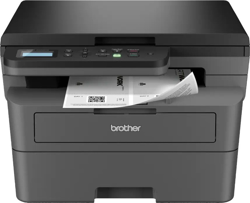Лазерно мултифункционално устройство Brother DCP-L2622DW Лазерно мултифункционално устройство Brother DCP-L2622DW - Монохромен принтер / копир / скенер, 1200 x 1200 dpi, 34 pages/min, USB, А4 -