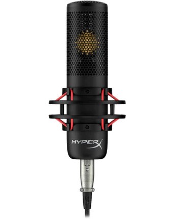 Настолен микрофон HyperX ProCast Настолен микрофон HyperX ProCast - 20 Hz - 20 kHz, USB, 2 m кабел -