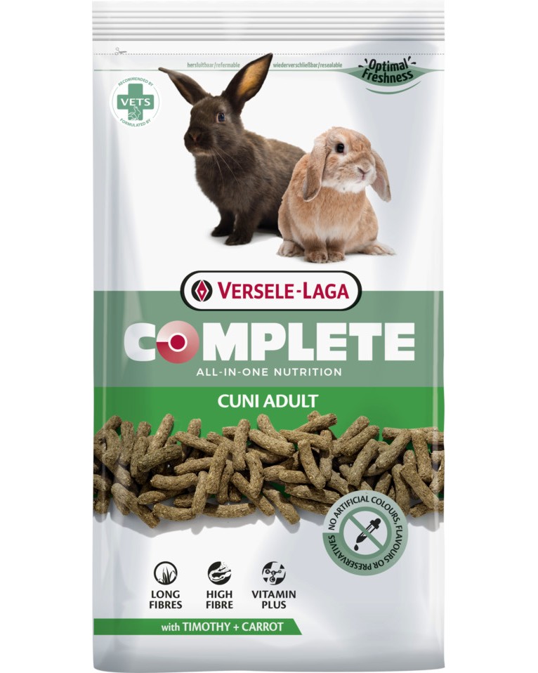     VERSELE LAGA Complete Cuni Adult - 0.5 ÷ 8 kg, 8+  - 