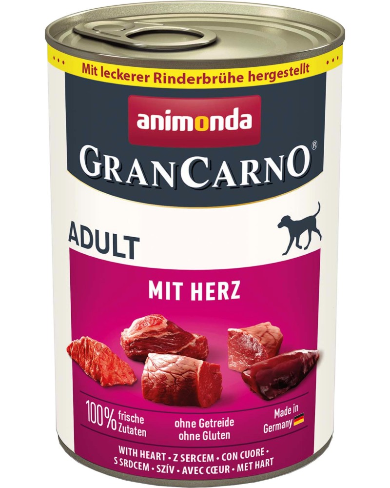 �������� �� ������ GranCarno Adult - 400 � 800 g, ��� �����, �� 1 �� 6 ������ - �����