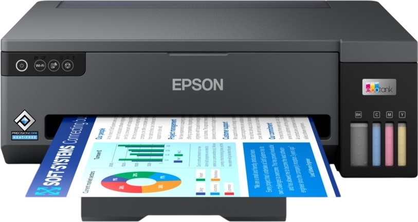 Монохромен мастиленоструен принтер Epson EcoTank L11050 Монохромен мастиленоструен принтер Epson EcoTank L11050 - 4800 x 1200 dpi, 30 ppm, USB, Wi-Fi, A3 -