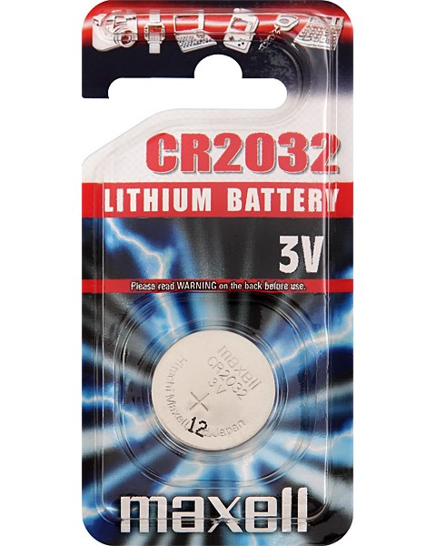   CR2032 -  3V - 1  - 