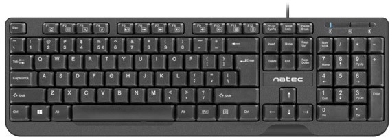 Клавиатура Natec Trout Клавиатура Natec Trout - С USB кабел 1.8 m -