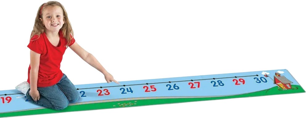 Килим за смятане Learning Resources Килим за смятане Learning Resources - С размери 670 x 30 cm -