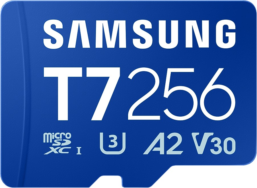 Micro SDXC карта памет 256 GB Samsung T7 Micro SDXC карта памет 256 GB Samsung T7 - A2, UHS-I, U3, V30 -