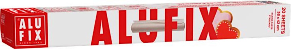 Хартия за печене ALUFIX Хартия за печене ALUFIX - 20 листа -