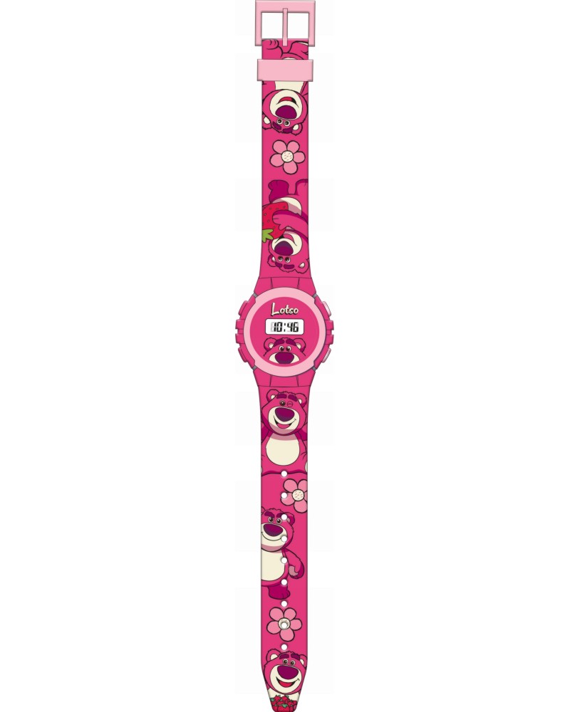 Детски ръчен часовник Kids Licensing Lotso Детски ръчен часовник Kids Licensing Lotso - На тема Играта на играчките -