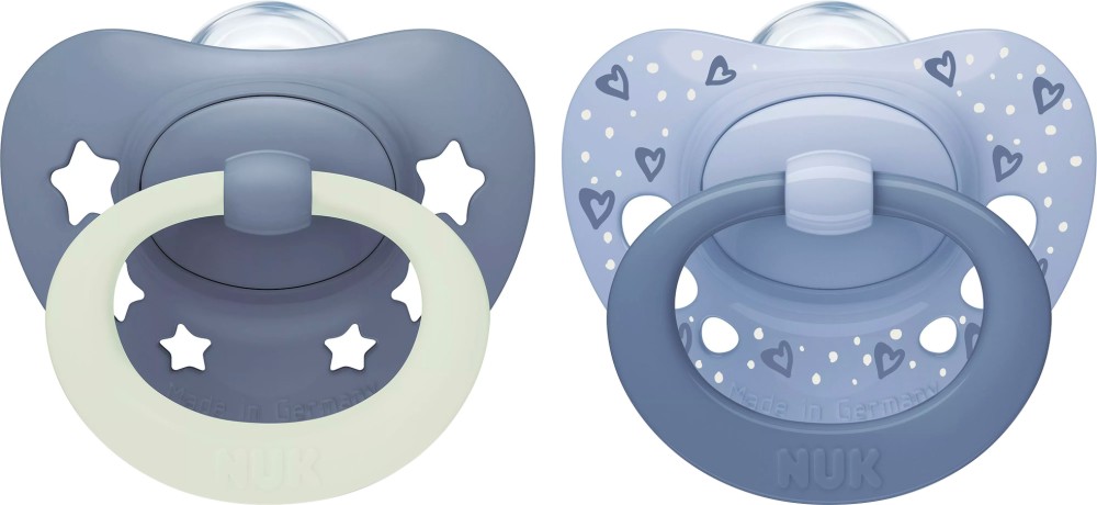 ������������ ��������� NUK First Choice Classic - 2 ����, � ����� �� ����������, �� ������� Night & Day, 0-6 � - ���������