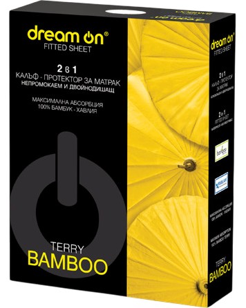   Dream On Terry Bamboo -   80 x 190/200 ÷ 200 x 210/220 cm - 