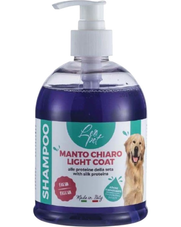 ������� �� ������ ��� ������ ������ Leopet Light Coat - 500 ml, � ��������� �������� � ������ - �������
