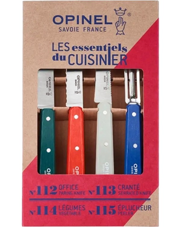 ��������� ������ � ������� Opinel Primo Set - 4 ���� �� ������� Les Essentiels - 