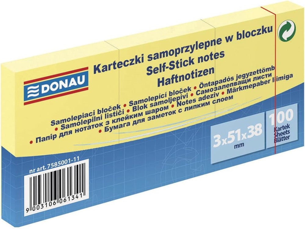    Donau - 3 x 100    5.1 x 3.8 cm - 