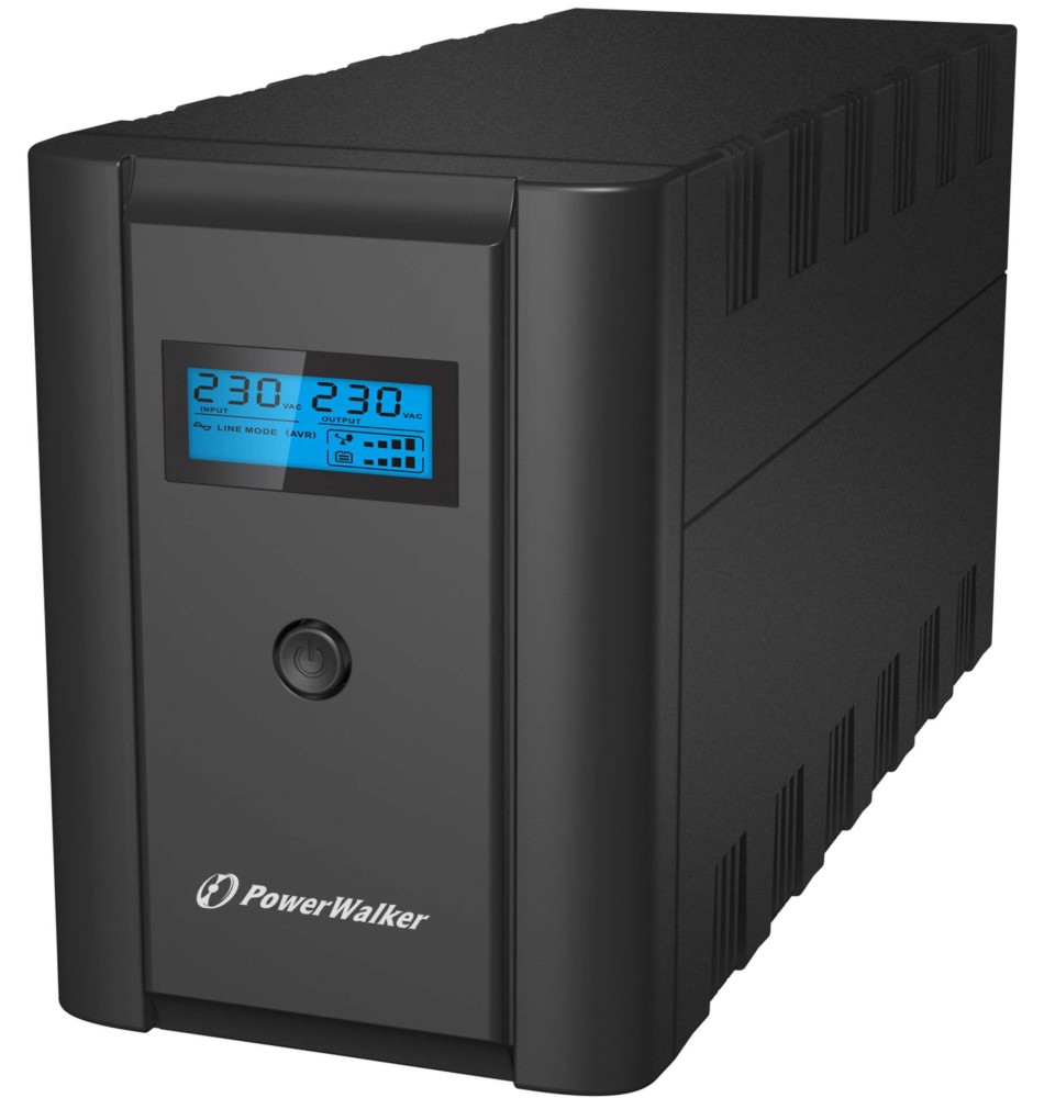    PowerWalker VI 1200 SHL - 1200 VA, 600 W, 2 x , 2 x IEC C13 , USB, Line Interactive - 