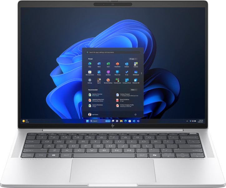 ������ HP EliteBook 1040 G11 - Intel Core Ultra 7 155H 1.4 GHz, 14" IPS 2880 x 1800, 60 Hz, 32 GB RAM LPDDR5X, 1 TB SSD, Windows 11 Pro - 