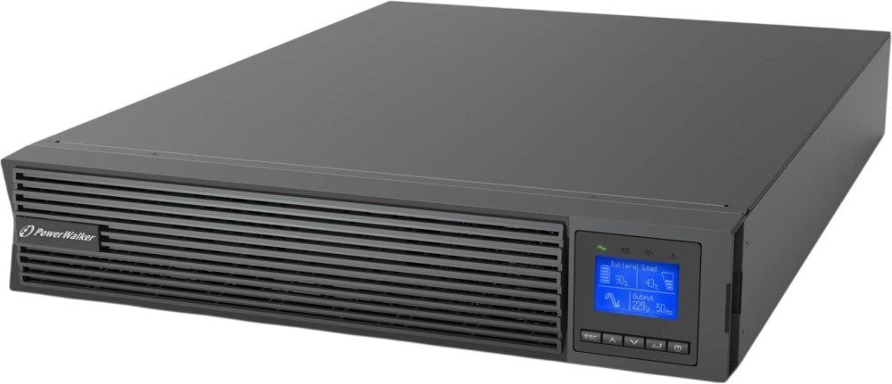 ������������� �������������� ���������� PowerWalker VFI 2000 ICR IoT PF1 - 2000 VA, 2000 W, 8 x IEC C13, USB, RS232, On-Line - 