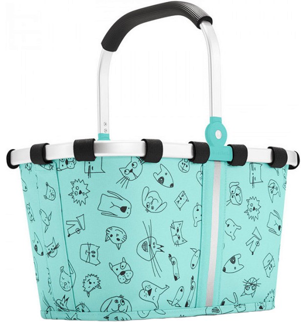 Сгъваема чанта с твърд борд Reisenthel Carrybag XS Kids Сгъваема чанта с твърд борд Reisenthel Carrybag XS Kids - За пикник и пазар от колкеция ABC Friends Mint - чанта