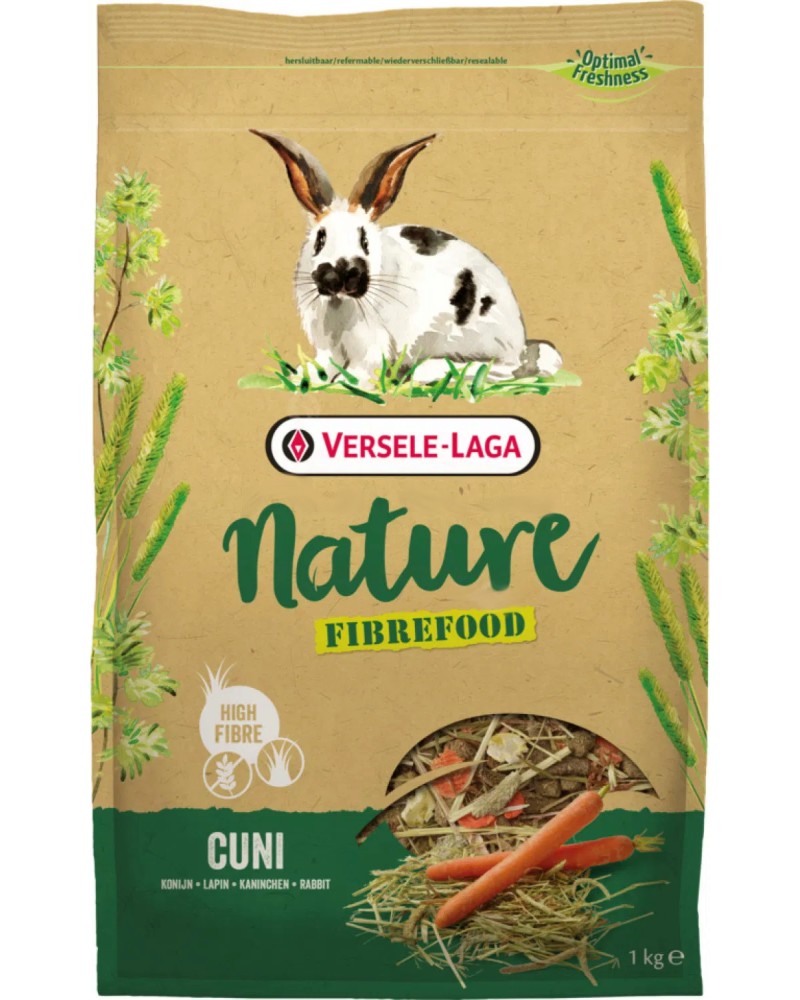      VERSELE LAGA Fibrefood Cuni - 1  2.75 kg,   Nature,  8+  - 