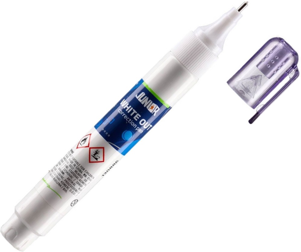 Коректор-писалка Junior White Out Коректор-писалка Junior White Out - 7 ml -