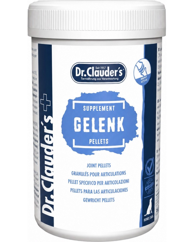 Хранителна добавка за здрави стави за кучета Dr.Clauder's Joint Pellets Хранителна добавка за здрави стави за кучета Dr.Clauder's Joint Pellets - 675 g - продукт