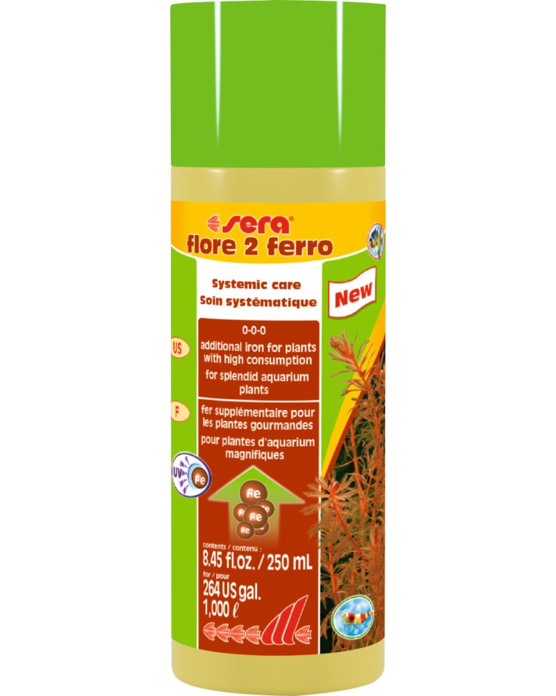        sera Flore 2 Ferro - 0.25  0.5 l - 