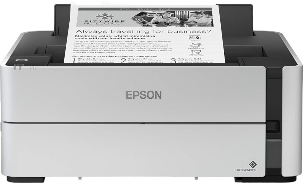 ���������� ��������������� ������� Epson EcoTank M1170 - 2400 x 1200 dpi, 20 pages/min, USB, Wi-Fi Direct, A4 - 