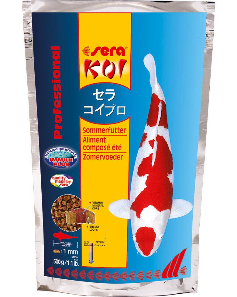     sera Koi Professional Summer Food - 500 g  2.2 kg - 