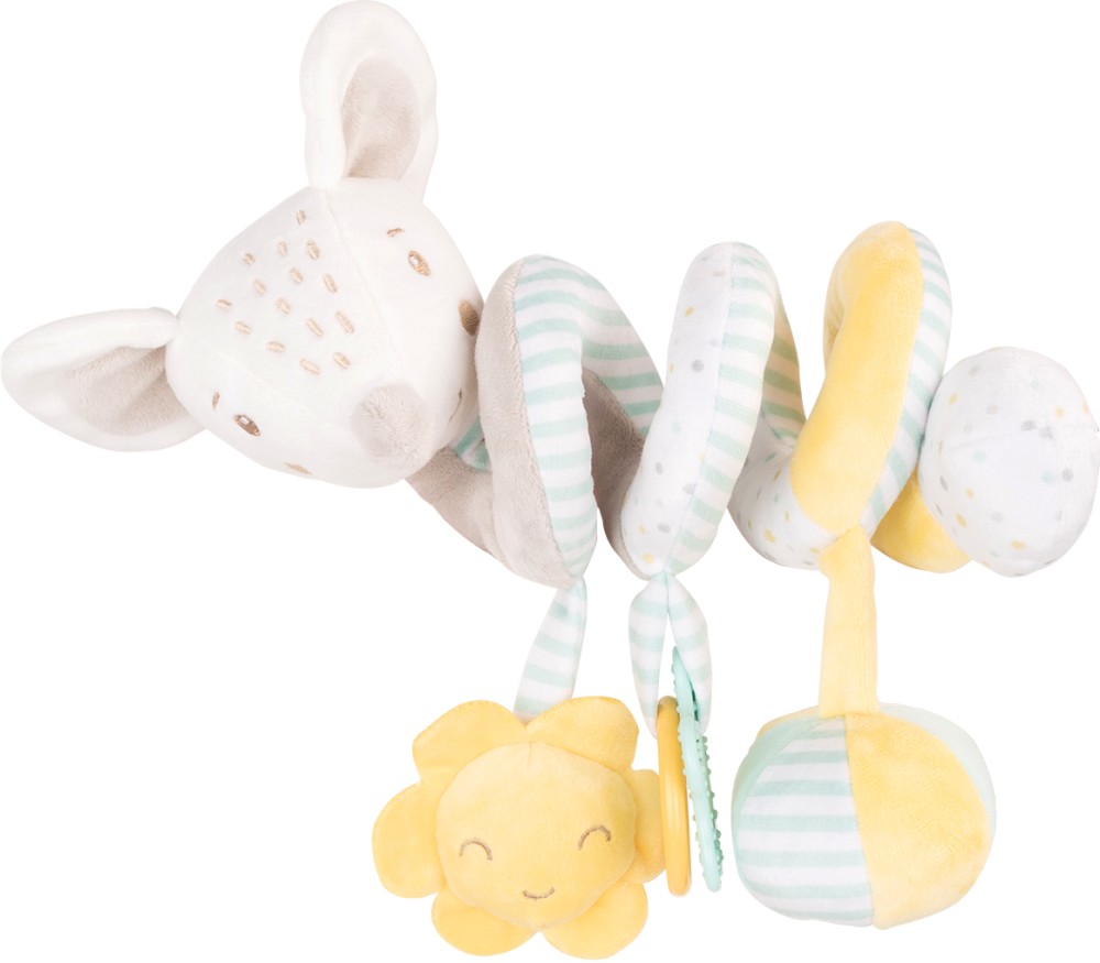 Спирала за бебешка количка Kikka Boo Спирала за бебешка количка Kikka Boo - От серията Joyful Mice - играчка