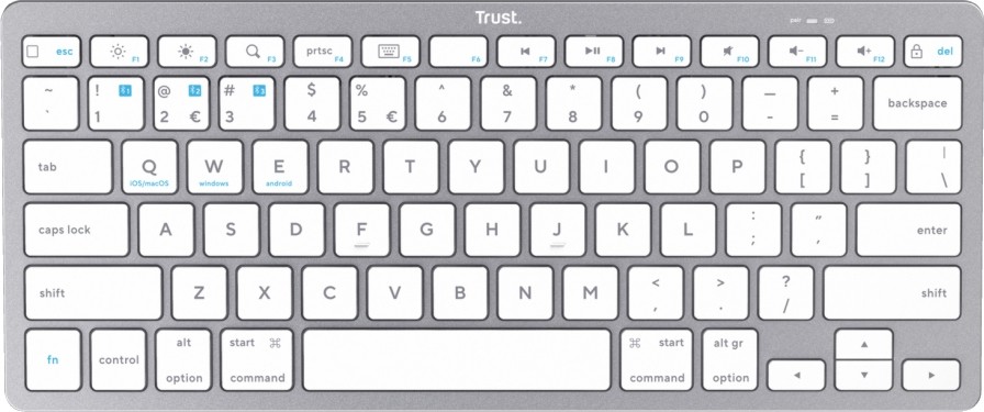 Безжична клавиатура TRUST Basics Безжична клавиатура TRUST Basics -