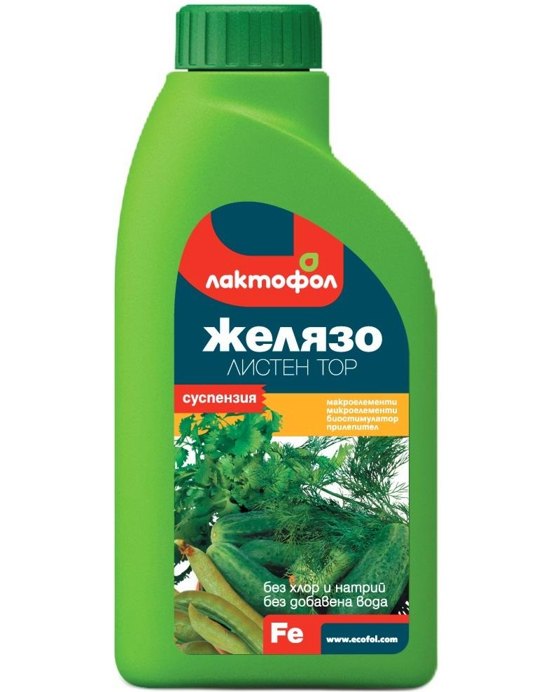 Листен тор за плодове и зеленчуци Лактофол Листен тор за плодове и зеленчуци Лактофол - 450 ml от серията Ботаника -